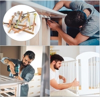 Vis de meubles en acier au carbone personnalisées du fabricant Tailles M8 M6 M3 M5 M4 Galvaniser Vis de lit supportées OEM Boulons de cadre de lit
