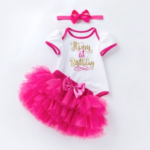 Vestido de Cumpleaños para Niña de 1 Año, Vestido de Verano para Bebé Recién Nacida, Ropa de Fiesta para Niñas, Vestidos de Tutú, Conjunto de Ropa Infantil - Product Image 3