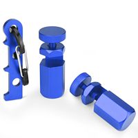 Outil de mesure et de positionnement en alliage d'aluminium pour escalier carré, avec clip de localisation en L et pince auxiliaire, pour marquage central