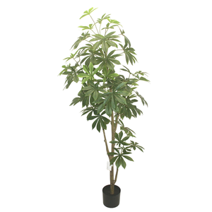 Albero di Manihot Esculenta Artificiale in Plastica CHUANGFA 170cm - Decorazione Ecologica per Interni, Casa, Ringraziamento e Matrimoni - Product Image 6