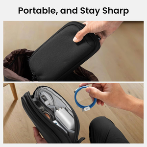Estuche Organizador de Cables de Viaje, Bolsa de Almacenamiento Portátil para Accesorios Electrónicos, Cosméticos, Cables, Cargadores, Teléfonos y Auriculares - Product Image 3