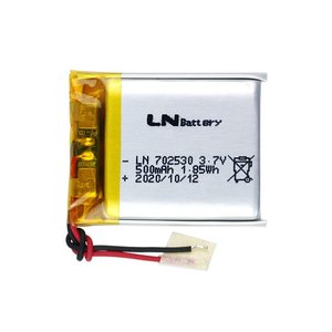 3.7 מרובע סוללת פולימר 303450 502248 503035 602535 701855 702530 752540p 902030 3.7 v 500mah 1.85wh lipo - Product Image 6