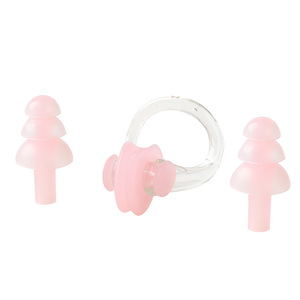 Clip nasal para natación de silicona suave para adultos y niños, deportes acuáticos, color azul - Product Image 2