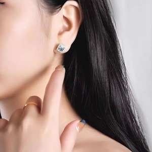 Pendientes de Plata 925 al por Mayor, Certificados por IGI, Joyería Fina para Mujer, Accesorios de Lujo, Regalo para Bodas y Fiestas, Moda - Product Image 3