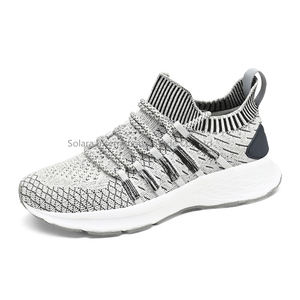 Custom Men's Breathable <b>Waterproof</b> Ultra <b>Lightweight</b> Mesh Sneakers for <b>Walking</b> & Running Autumn/Winter Fast Delivery - Product Image 1
