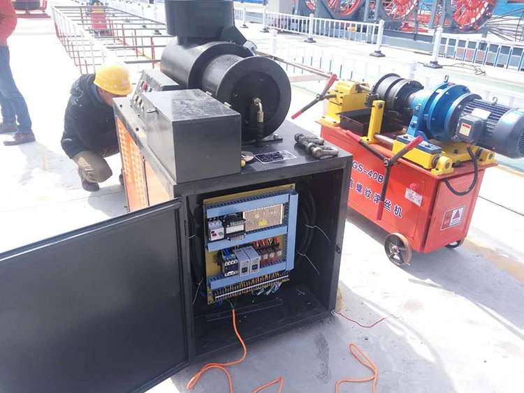 Metal & metallurgy machinery rebar threaded splicing forging machine end cold forged of steel