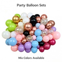 Kit de ballons en gros pour la Saint-Valentin et les anniversaires – Décorations de fête à thème – Fournitures pour achats en gros