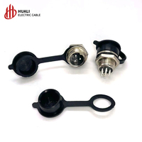 Tapas y Cubiertas Impermeables IP67 de Nylon para Conectores de Aviación GX12/GX16/GX20 (Uso Automotriz)