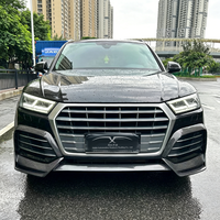 Kit carrosserie en fibre de carbone pour Audi Q5, pare-chocs avant, diffuseur arrière, séparateur avant, accessoires pour passages de roues, 2018-2020