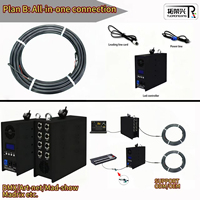 Bande lumineuse LED néon flexible en tube de silicone noir, adressable RGB RGBW 360 degrés, SPI DMX 24V, pour événements DJ, vente en gros OEM D25