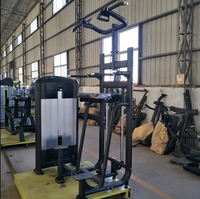 Machine professionnelle de musculation commerciale pour dips et tractions assistées, idéale pour les exercices du dos et des triceps en club
