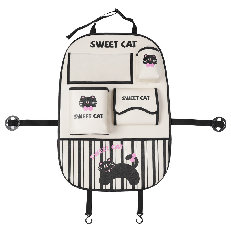 Striped cat storage bag, style F, without waterproof bucket.