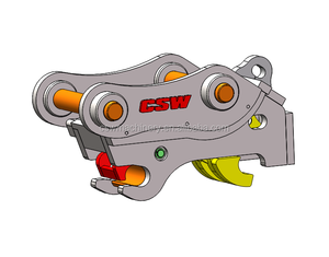 Connecteur rapide pour excavatrice <span class=keywords><strong>Attelage</strong></span> rapide pour Caterpillar CAT <span class=keywords><strong>307</strong></span> Komatsu PC80 Fit 7-10 Ton Excavators Mechanic Quick Coupler - Product Image 1