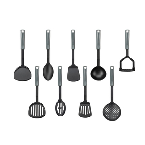 Meilleur prix d'usine en nylon antiadhésif à fente tourneur <span class=keywords><strong>louche</strong></span> <span class=keywords><strong>spatule</strong></span> <span class=keywords><strong>ensemble</strong></span> d'ustensiles de cuisine pour la cuisine ustensiles de haute qualité - Product Image 1
