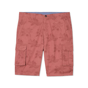 Shorts cargo décontractés en coton pour hommes, prêts pour la randonnée - Écologiques, respirants, séchage rapide, style de vie en plein air, coutures renforcées, poches profondes - Product Image 1