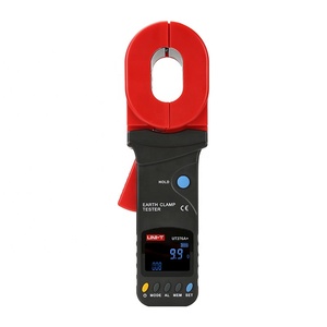 UNI-T UT276A+ UT278A+ Digital <b>Clamp</b> Earth Ground Testers with Ground Resistance Display - Product Image 1