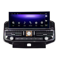Autoradio multimédia Android 15, stéréo sans fil Android, lecteur audio DVD pour Toyota Land Cruiser LC200 2008-2015