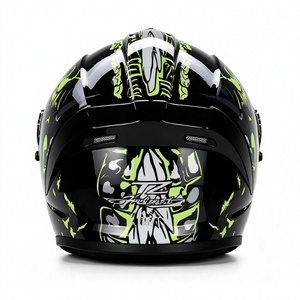 Casco Integral de Motocicleta Nuevo, Homologado por DOT, con Diseño de Aves Espejadas, Doble Visera XL, ABS, Capa de Amortiguación EPS de Alta Densidad, Desmontable - Product Image 4