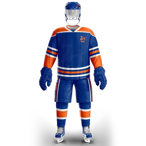 Custom Logo Shorts Sports Wear Uniform Sets for Men Wholesale Youth Ice Hockey Wear - Product Image 1