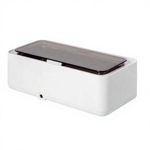 Nettoyeur <span class=keywords><strong>à</strong></span> ultrasons en acier inoxydable pour la maison, mini <span class=keywords><strong>machine</strong></span> <span class=keywords><strong>à</strong></span> <span class=keywords><strong>laver</strong></span> <span class=keywords><strong>portable</strong></span> avec télécommande pour le nettoyage des lunettes et des bijoux - Product Image 1