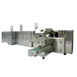 Ligne de production de gaufres à la crème glacée, de gaufres Stroopwafel et de rouleaux d'œufs, machine à fabriquer des cornets de crème glacée - Product Image 5