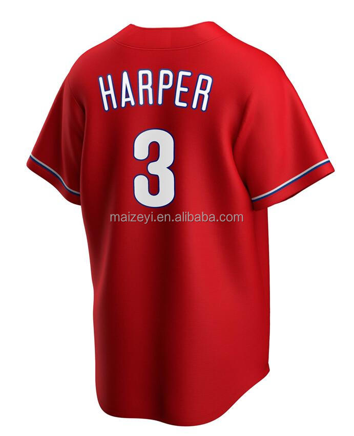 #3 Bryce Harper Rouge