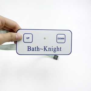 Trung Quốc Chất lượng cao Silicone cao su/Nhựa PVC màng nút tùy chỉnh màng chuyển đổi bàn phím điều khiển điện tử sản phẩm Bảng điều khiển - Product Image 4