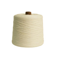 China Yarns 62% BCI Cotton 29% Nylon 9% Polyester Blended Fancy Tape Yarn for Bags Sweaters Knitting 3.5NM Mixed Yarns Wholesale