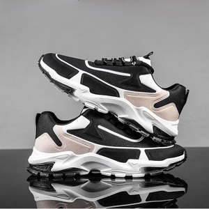 Chaussures de sport pour hommes, nouvelle collection printemps, légères, confortables, respirantes, style coréen, décontractées, à lacets, en plastique - Product Image 4