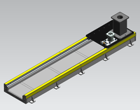 Eje Robótico de 7ª Generación, Servoaccionamiento, Guía Lineal Externa para Automatización de Soldadura Robótica Industrial