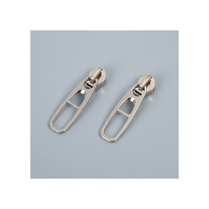 Tirettes de fermeture éclair métalliques détachables sans verrouillage pour sacs, accessoires universels sur mesure - Product Image 4
