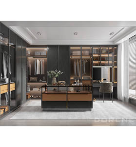 Armoire îlot de rangement pour chambre à coucher de qualité supérieure pour hommes Dorene Fancy 2026, avec étagères - Product Image 1