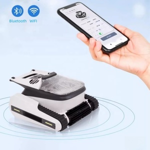 Nettoyeur de <span class=keywords><strong>piscine</strong></span> robotisé sans fil, <span class=keywords><strong>aspirateur</strong></span> automatique qui grimpe aux murs avec télécommande - Product Image 2