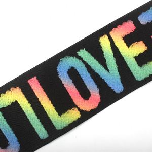Custom Printed Elastic Band 3.1Cm Printed Strap Polyester Non Elastic Band for Bag Ribbon <b>Webbing</b> - Product Image 1