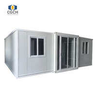 CGCH Usine 20 pieds 2 chambres Australie Maison extensible Petite maison Villa Hôtel Conteneur préfabriqué préfabriqué