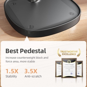 Support <span class=keywords><strong>de</strong></span> tablette réglable LISEN pour iPad Air, support pliable multi-angles pour <span class=keywords><strong>liseuse</strong></span> électronique Kindle Switch, bureau, chevet, table <span class=keywords><strong>de</strong></span> nuit - Product Image 4