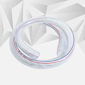 Manguera de Succión Transparente de 40 mm, Manguera de Agua de PVC Reforzada con Espiral de Alambre de Acero, Manguera Compuesta de PVC con Alambre de Acero y Fibra - Product Image 6