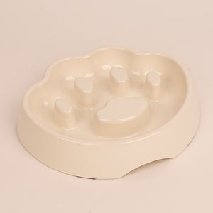 Bol anti-glouton en forme de patte, matériau de qualité alimentaire, sûr pour l'alimentation quotidienne des animaux de compagnie - Product Image 4