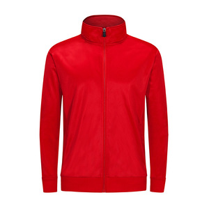 เสื้อสเวตเชิ้ตมีซิปบุขนแกะสำหรับเด็ก สีแดง สีดำ เสื้อกีฬา ชุดพ่อแม่ลูก WD958 - Product Image 2