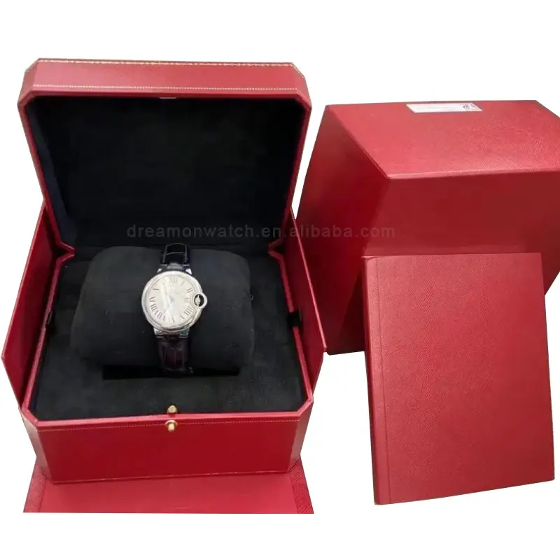 highest quality luxury red box for cartier watch