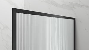 Cloison porte vitrée design minimaliste moderne écran salon aluminium salle de bain portes prix porte d'entrée cloison - Product Image 3