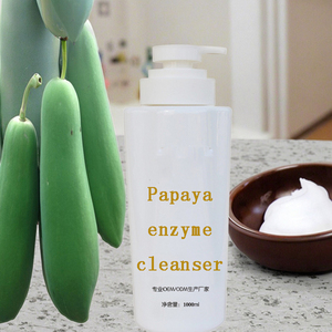 OEM <span class=keywords><strong>donna</strong></span> Papaya enzima idratante struccante e detergente per il viso detergente - Product Image 3