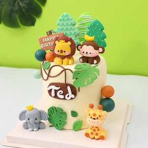 <span class=keywords><strong>Decoración</strong></span> para Pastel <span class=keywords><strong>de</strong></span> Cumpleaños con Diseño <span class=keywords><strong>de</strong></span> Dinosaurio 3D, Reutilizable, Ecológica, <span class=keywords><strong>de</strong></span> Plástico, para Niños, Marca DAMAI - Product Image 5