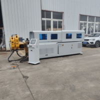 Vente directe d'usine 38CNC Machine à cintrer les tubes carrés et ronds électriques en cuivre hydraulique entièrement automatique Cintreuse de tubes