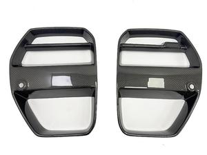 Couverture de grille de <span class=keywords><strong>rein</strong></span> de capot avant <span class=keywords><strong>en</strong></span> Fiber de carbone G80 G82 M4 vor-style Aero pour BMW G80 M3 G82 G83 M4 2022 - Product Image 2