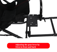 Nouveau jeu Sim Racing Rig jeu de voiture simulateur de conduite support de volant pliable pour les petits espaces de vie