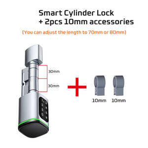 Smart Cylinder <strong>Lock</strong> Waterproof IP65 European Mortise TT <strong>Lock</strong> <strong>APP</strong> with Password and IC Card Recogntion - Product Image 5
