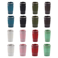 Vaso Térmico Personalizado con Logotipo, Reutilizable, a Prueba de Fugas, para Camping, de Doble Pared, Aislado, de Acero Inoxidable, para Café