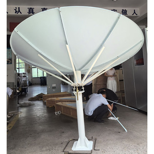 Antenne à foyer principal en bande C (2,4 m/6 pieds) directement de l'usine - <span class=keywords><strong>Parabole</strong></span> économique pour <span class=keywords><strong>une</strong></span> télévision par satellite fiable - Product Image 5