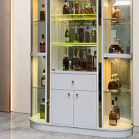 Meuble à vin moderne pour salon, présentoir de luxe pour le stockage du vin, bar à vin à domicile avec une qualité supérieure